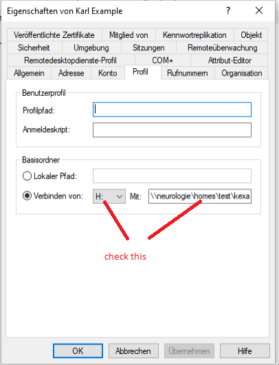 Home Directory